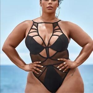 The coveted “Agent Smith” one piece mesh suit